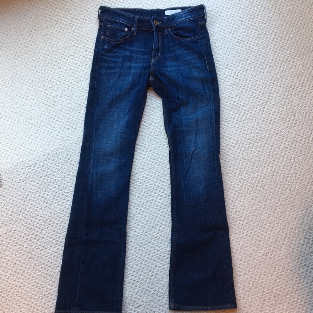 H & M Boot Cut Jeans Regular Waist